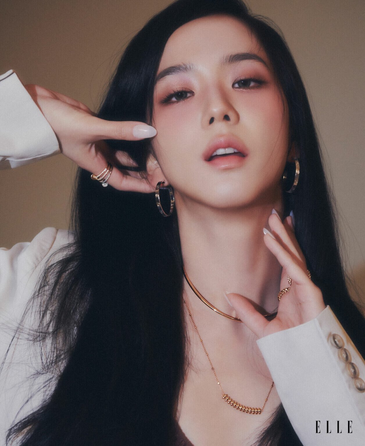 Kim Ji Soo ELLE Singapore November 2023
